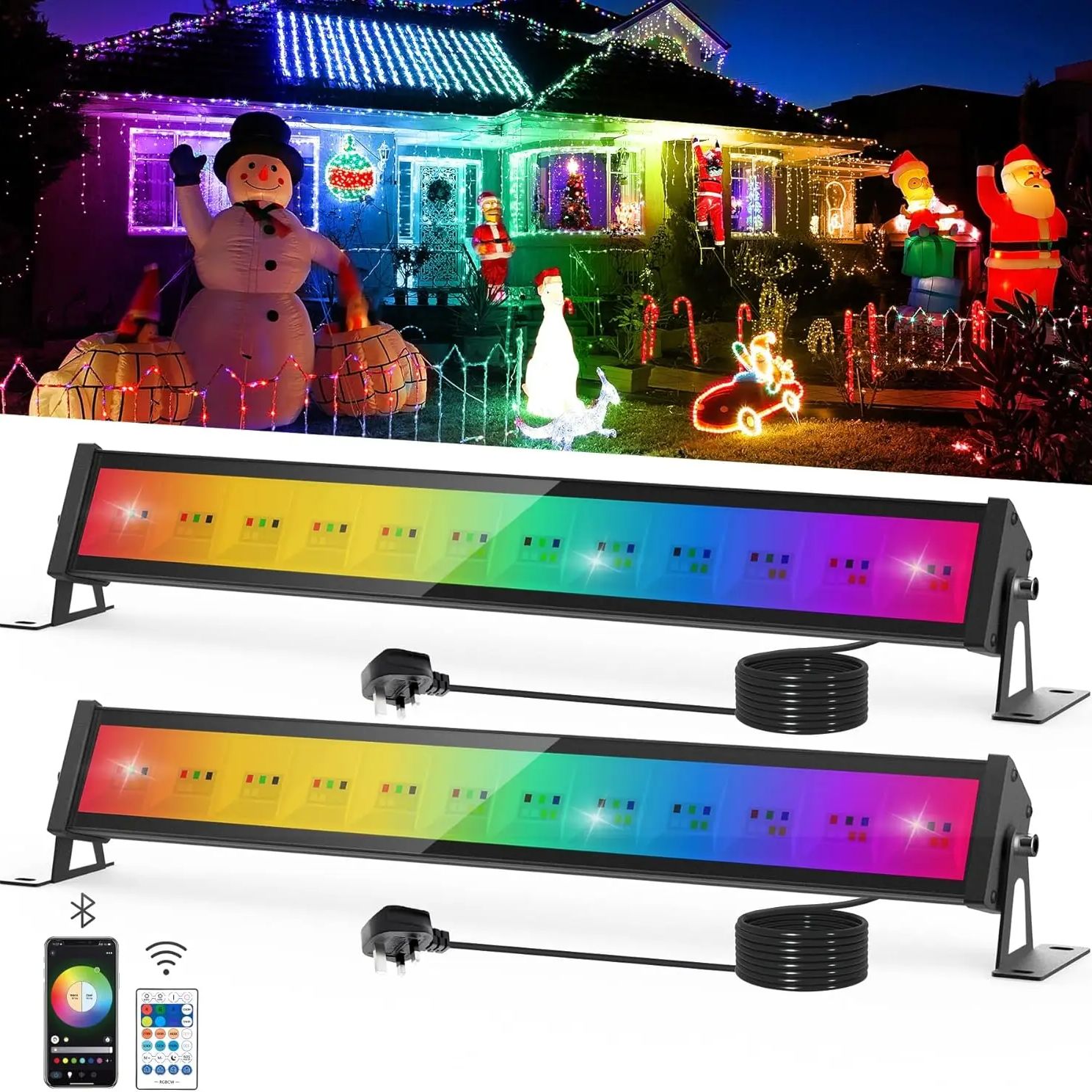 Smart Garden Uk - Barre de budgétaire LED RVB avec