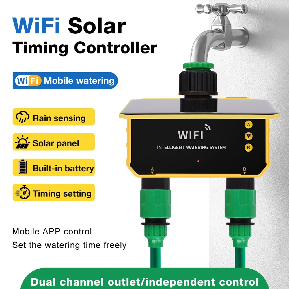 Smart Garden Design - Programmateur d'arrosage automatique intelligent avec Wi-Fi