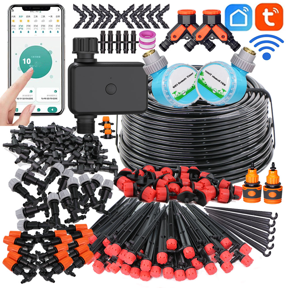 Smart Garden Irrigation System - Système d'arrosage de jardin intelligent, 30-50m,