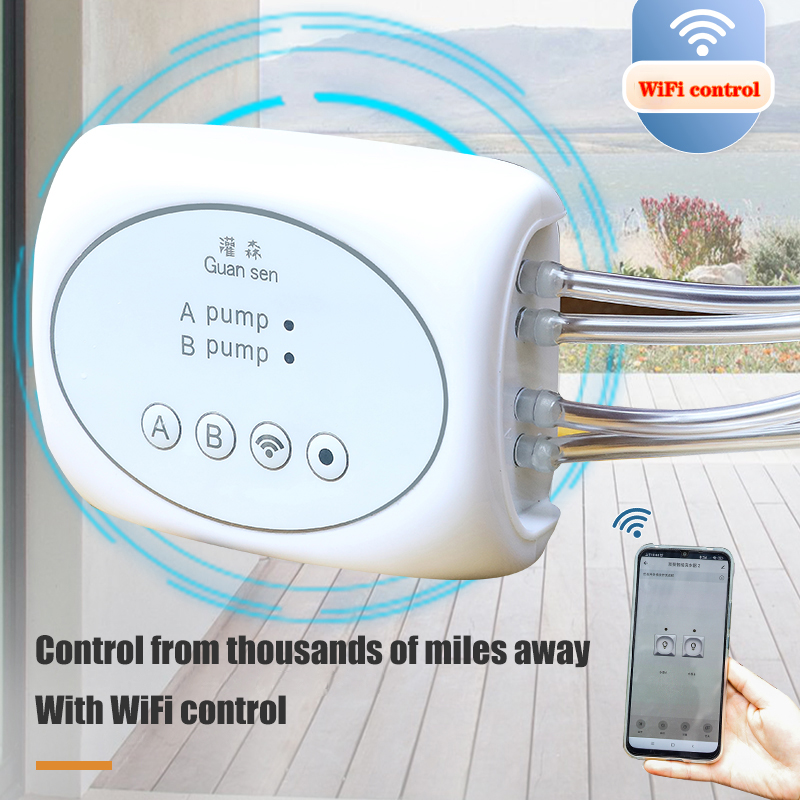 Smart Garden Irrigation System - Contrôleur d'irrigation de jardin intelligent WiFi,