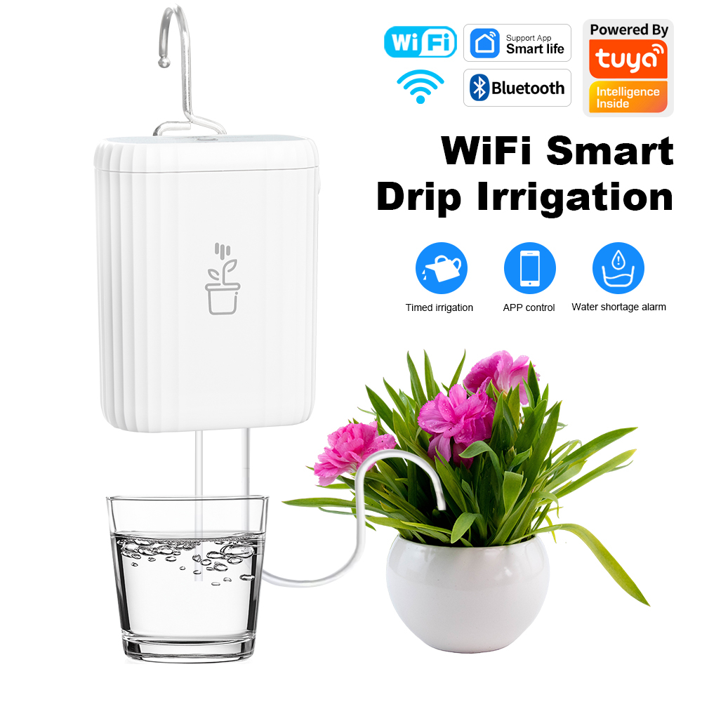 Smart Garden Irrigation System - Système d'irrigation goutte-à-goutte intelligent WiFi pour