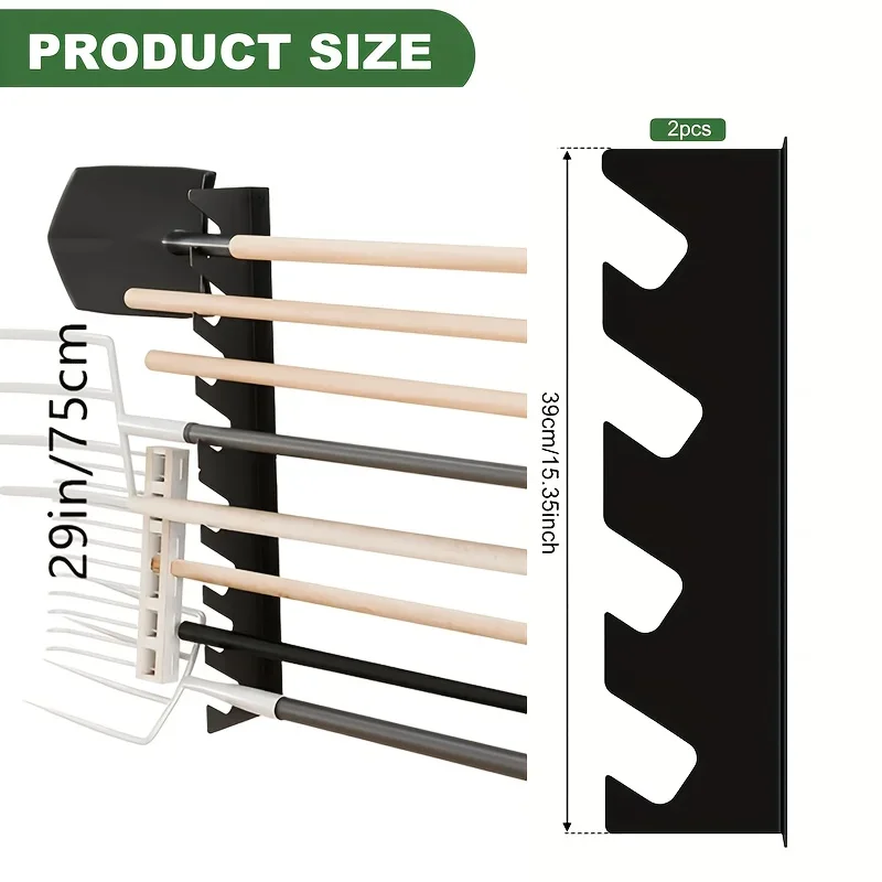 Smart Garden Storage - Support mural robuste en métal pour