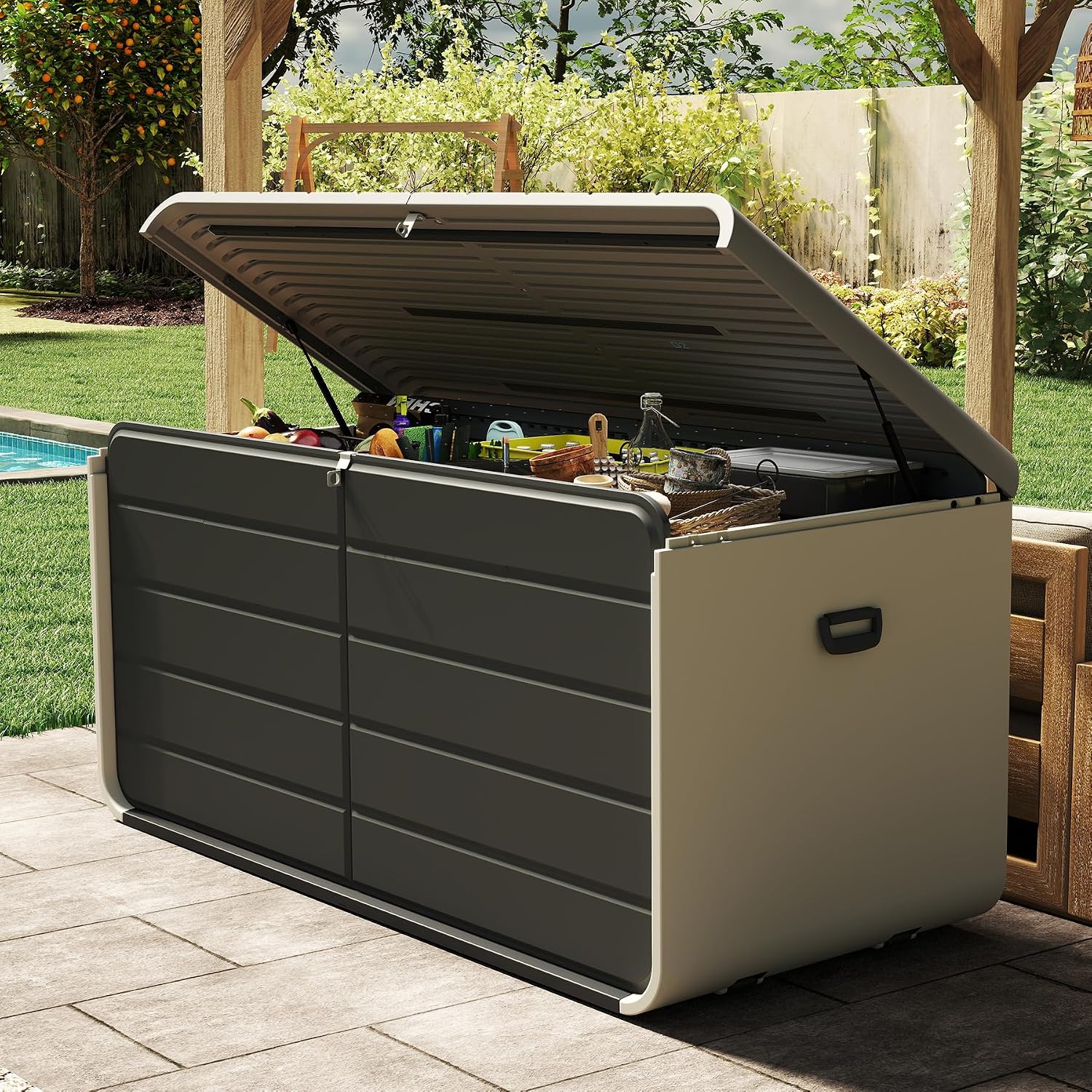 Smart Garden Storage - Bac de rangement intérieur/extérieur 200 gallons,