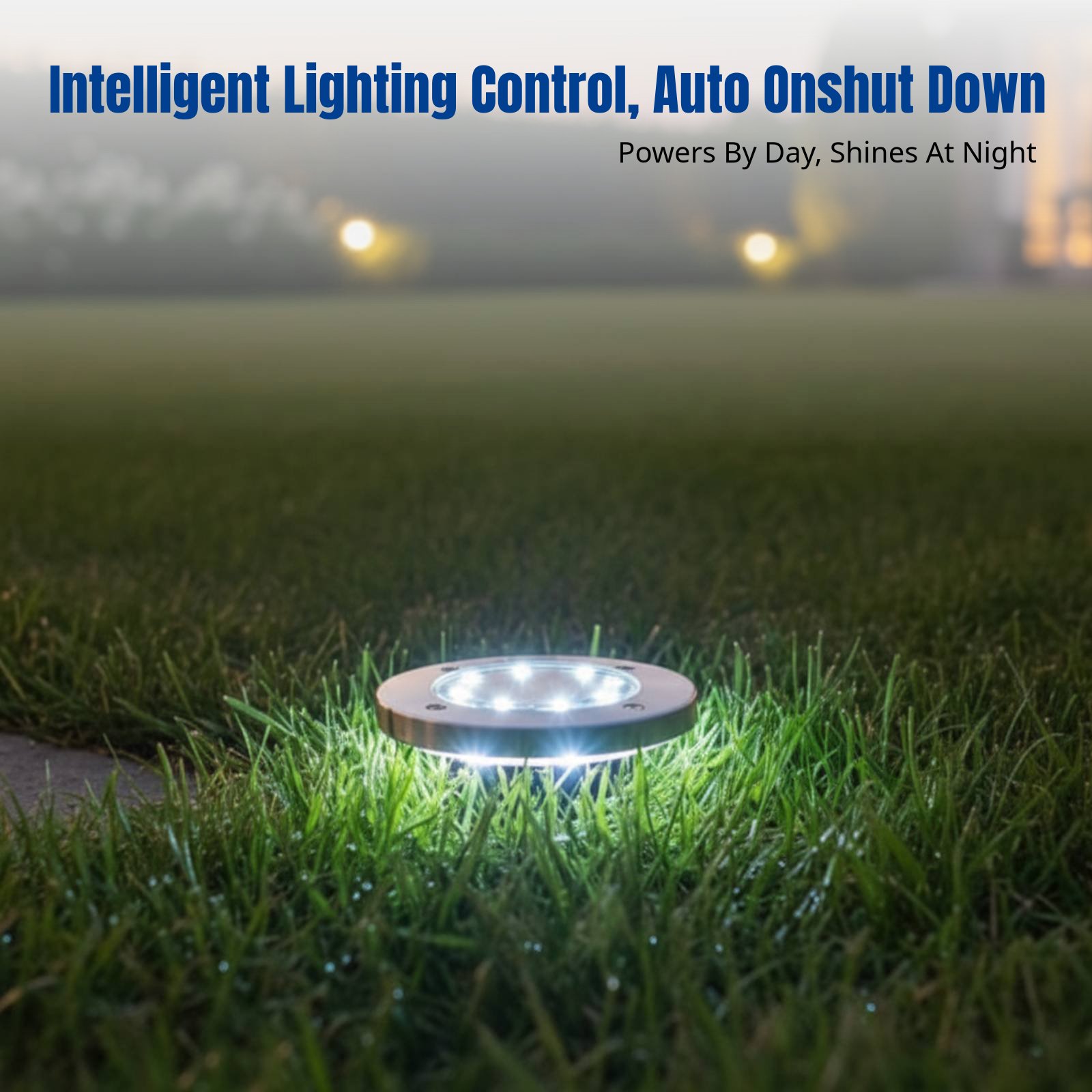 Smart Garden Solar Lights - Lampe solaire au sol, lampe LED