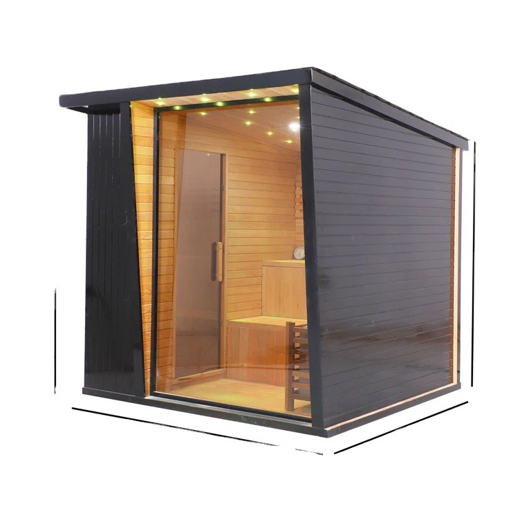 Smart Garden Design - Sauna intelligente de jardin moderne pour
