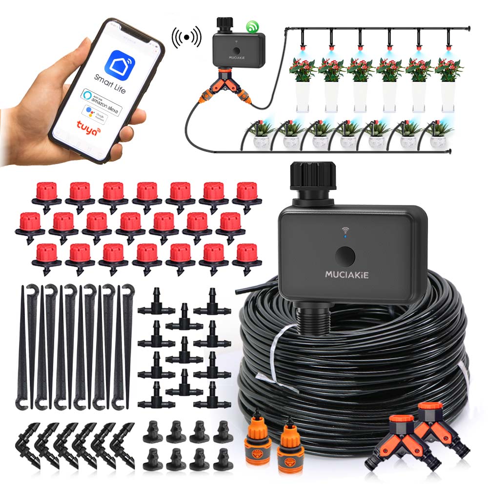 Smart Garden Irrigation System - Minuterie WiFi double bande pour jardin,