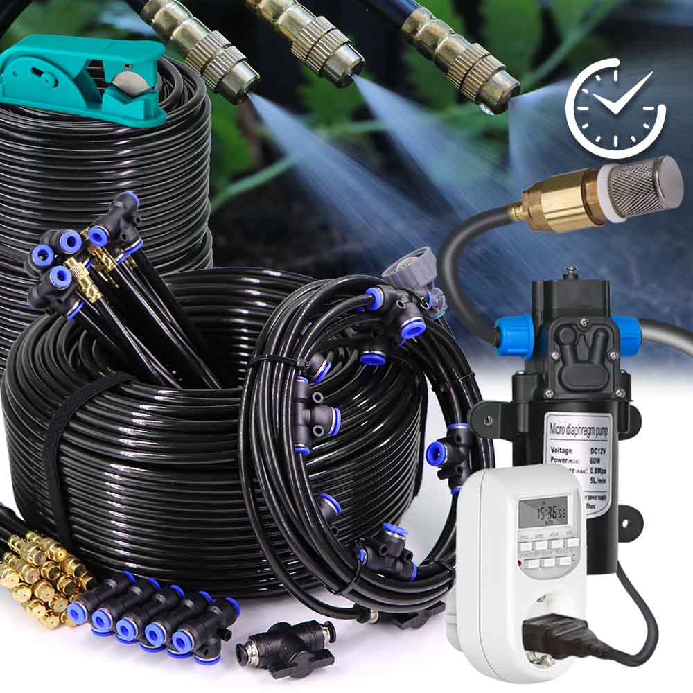 Smart Garden Irrigation System - Pompe auto-amorçante avec clapet anti-retour, système
