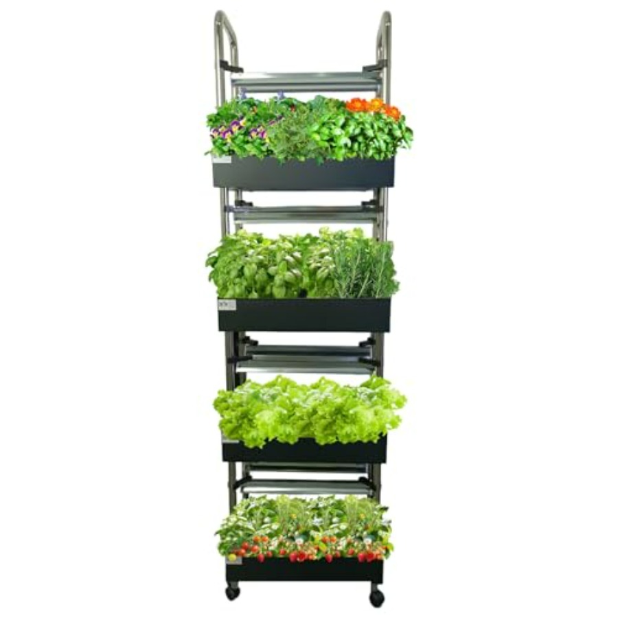 Smart Garden Vertical - Système de culture hydroponique intérieur :