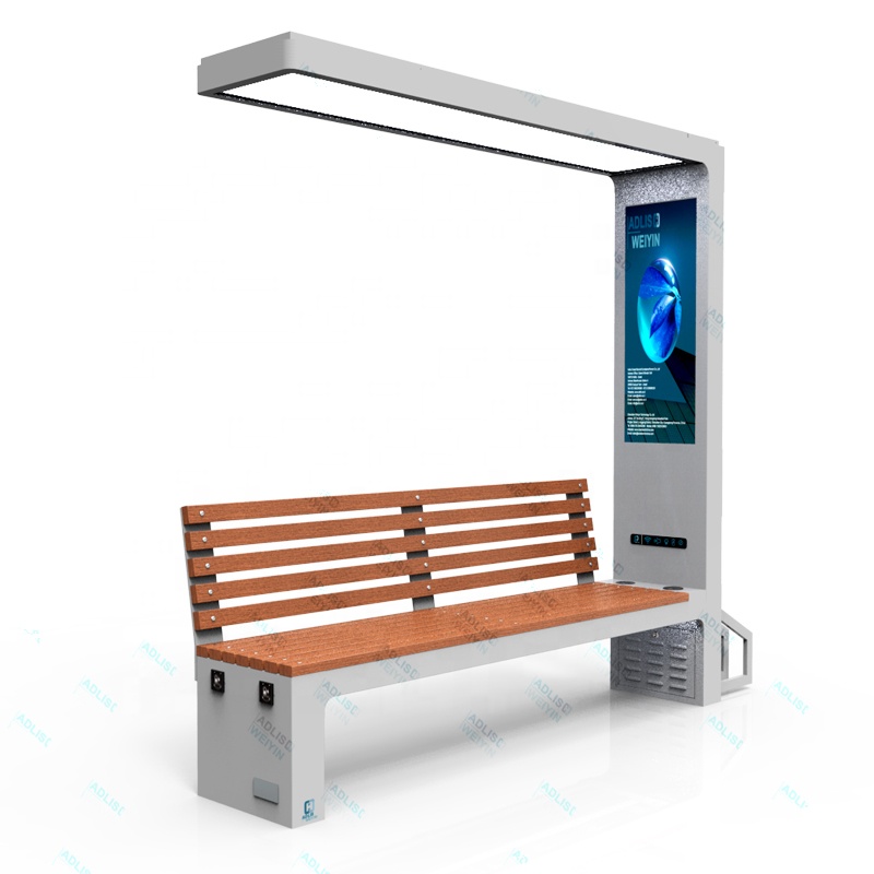 Smart Garden Design - Banc de meubles de jardin solaires