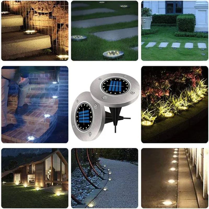 Lampes solaires encastrées au  - Smart Garden Solar Lights avis et prix