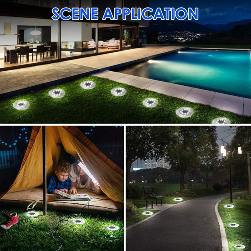 Lampes solaires encastrées au  - Smart Garden Solar Lights avis et prix