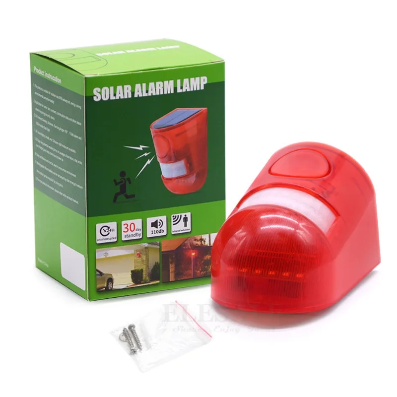 Lampe d'alarme solaire étanche - Smart Garden Solar Lights avis et prix