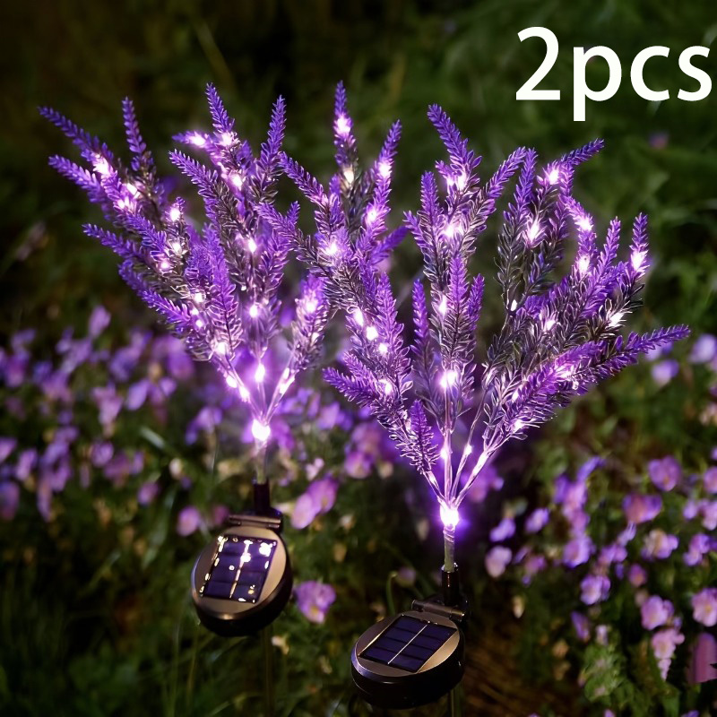 Lampes solaires violettes à 7  - Smart Garden Solar Lights avis et prix