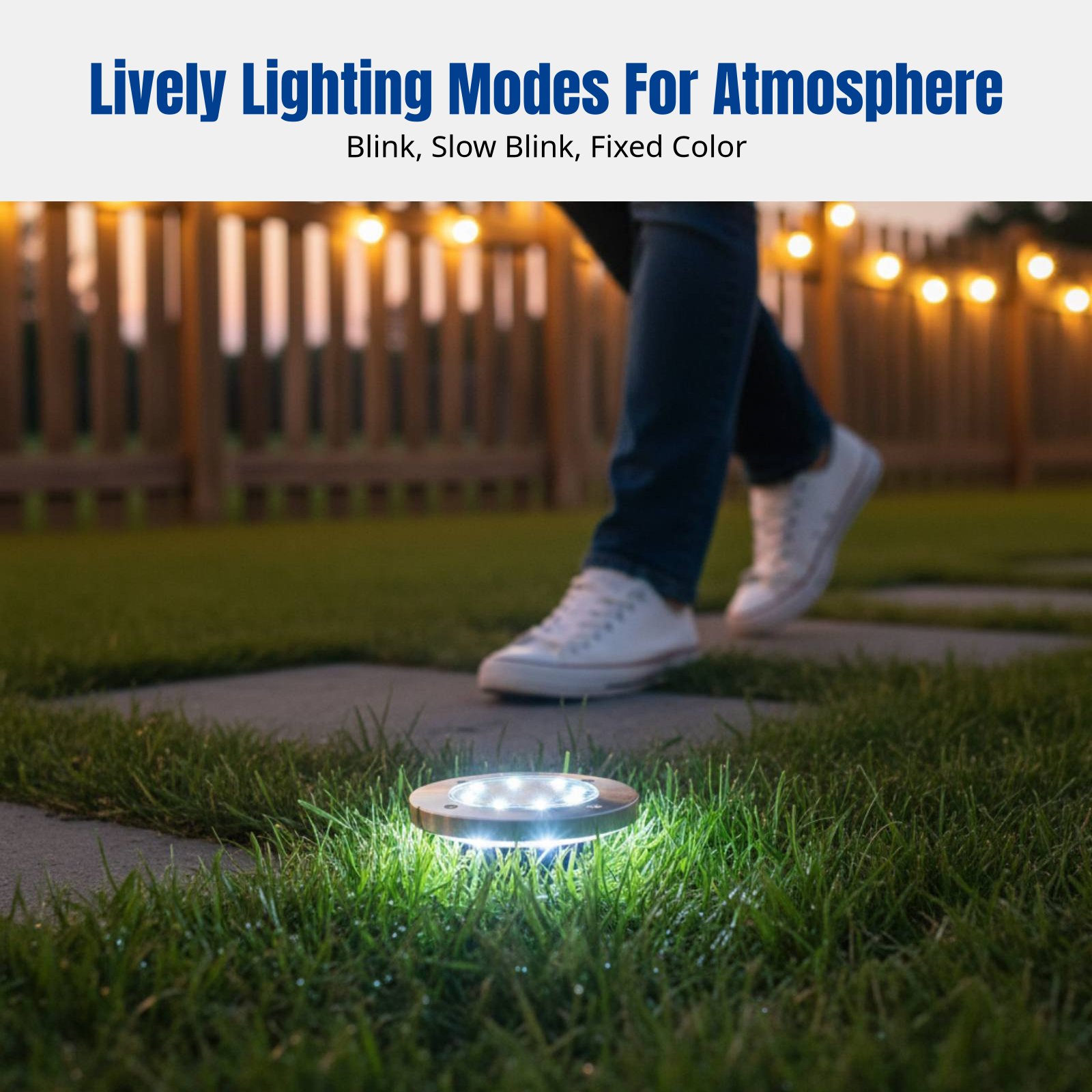 Lampe solaire au sol, lampe LE - Smart Garden Solar Lights avis et prix