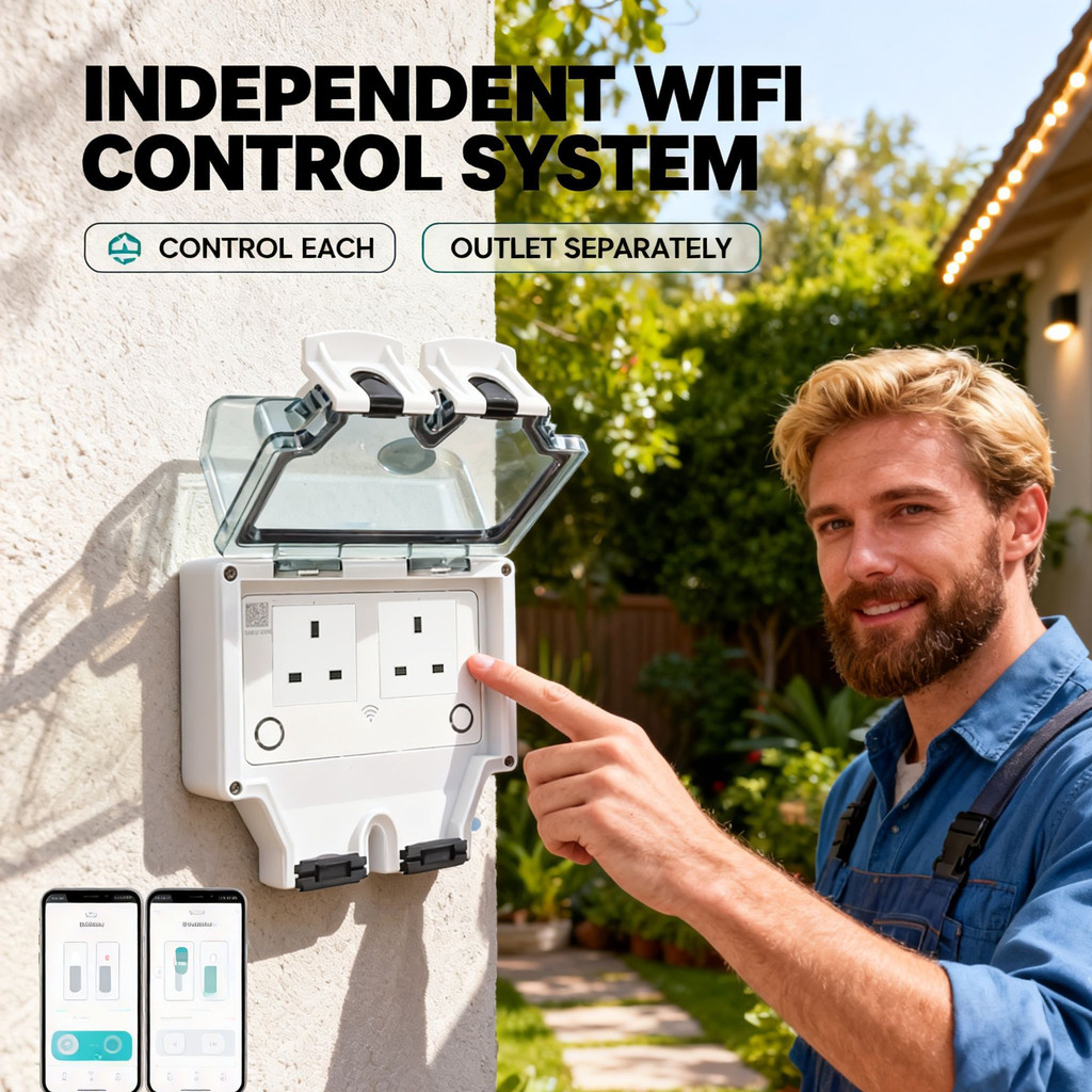 Prise murale intelligente Tuya - Smart Garden Uk avis et prix
