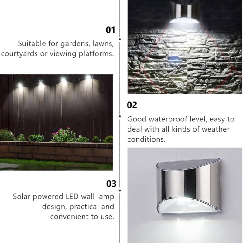 2 pièces lumière de jardin sol - Smart Garden Solar Lights avis et prix