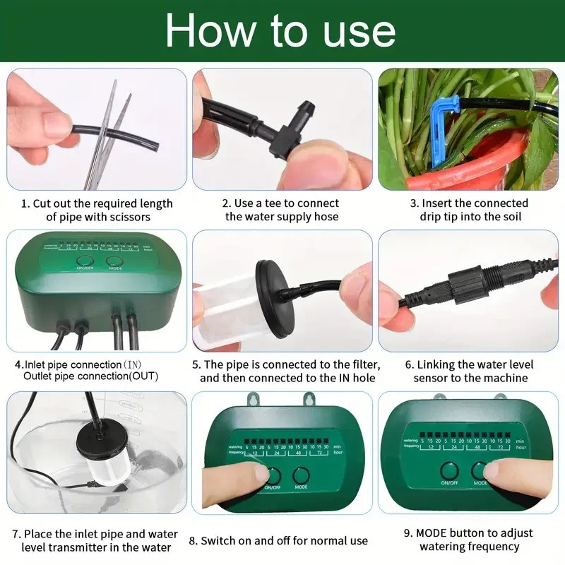 Kit d'irrigation solaire Intel - Smart Garden Irrigation System avis et prix