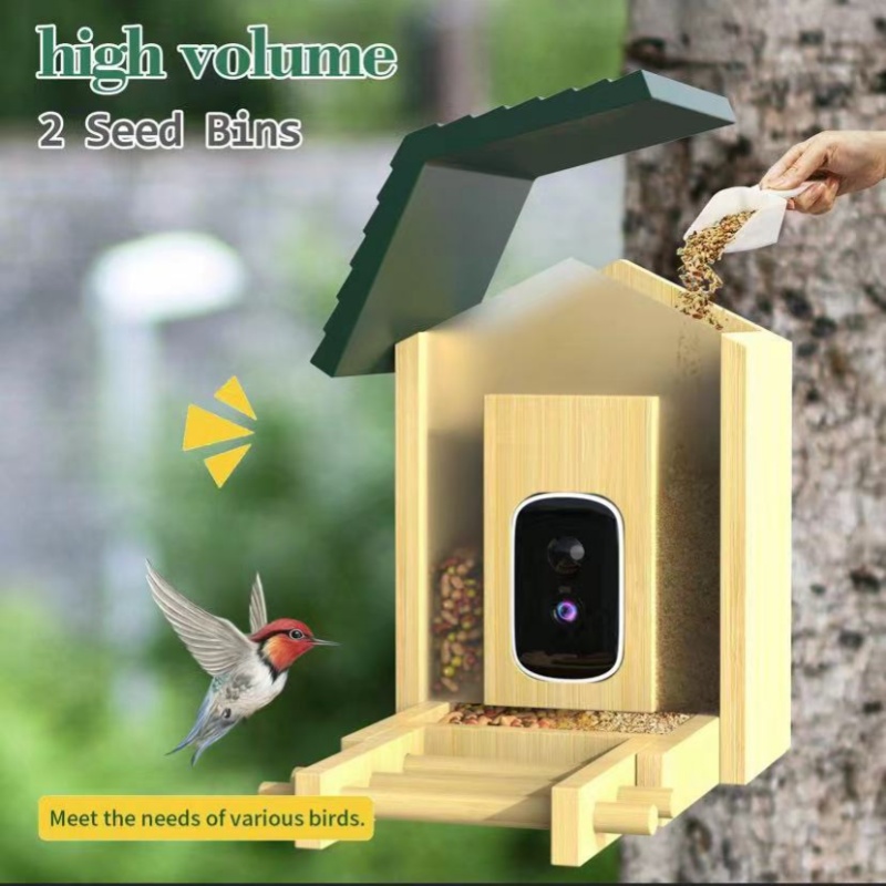 Mangeoire pour oiseaux en bamb - Smart Garden Ai avis et prix