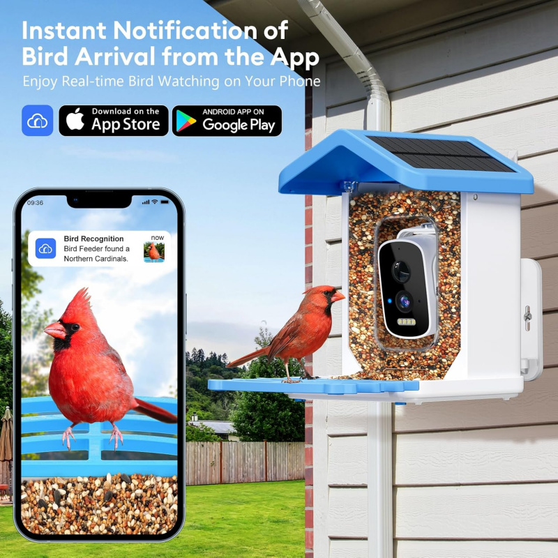 Mangeoire à oiseaux intelligen - Smart Garden Ai avis et prix