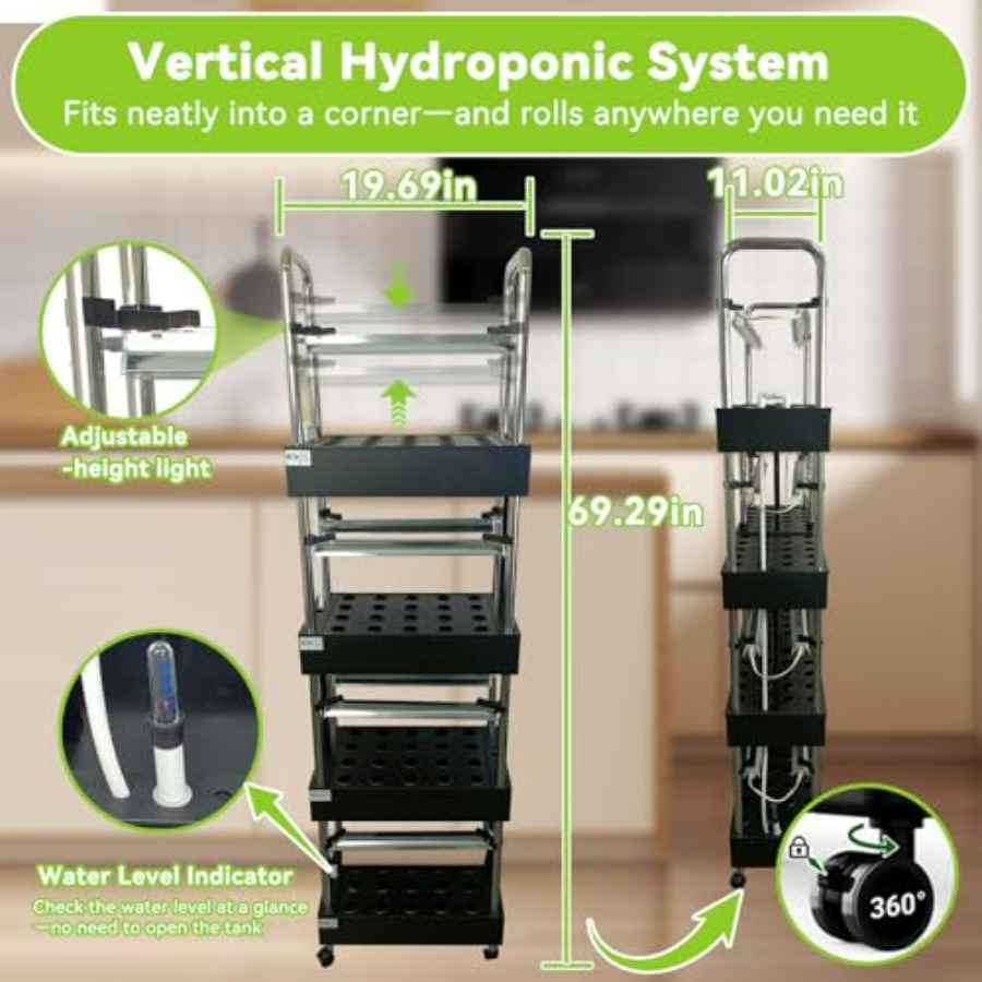 Système de culture hydroponiqu - Smart Garden Vertical avis et prix